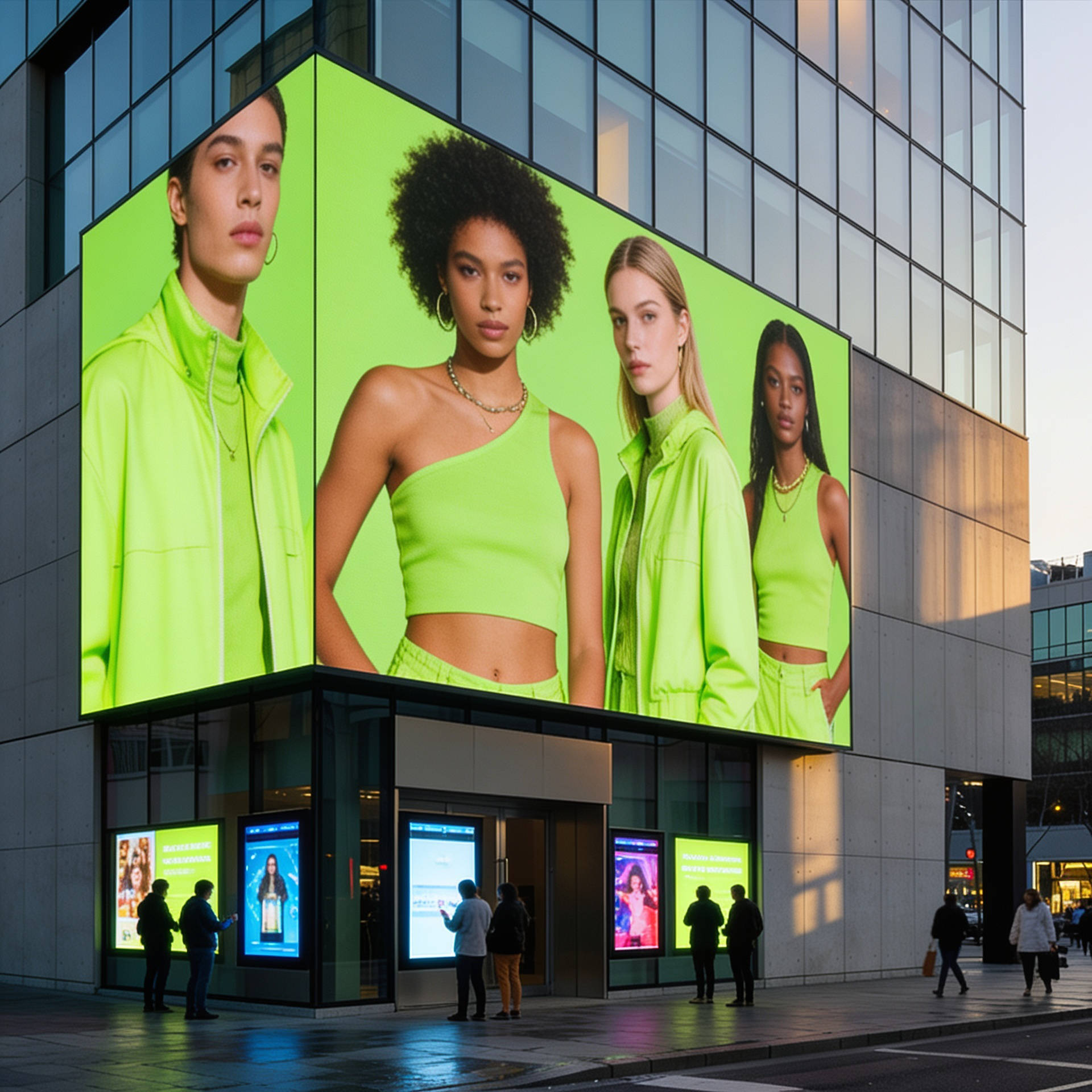 Pantallas LED exteriores DOOH